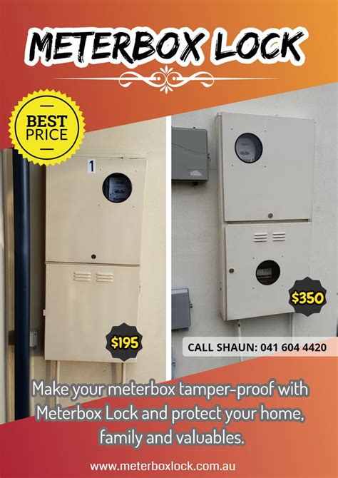 electric meter box lock bunnings|combination lock box Bunnings.